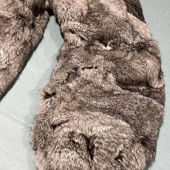 Vintage 1960’-70’s Rabbit Fur Coat size S - Picture 3 of 10